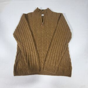 Columbia Men's 1/4 Zip Long Sleeve Knit Pullover  Sweater Size XL Y2K Outdoors